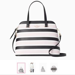 Kate Spade Maise Celebration Stripe Dome Bag